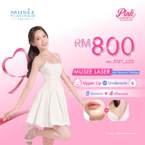 Musee Laser Hair Removal Package | 8+4 Sessions